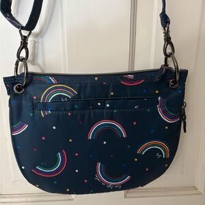 Lug Stylish Navy Rainbow Women's Bag
